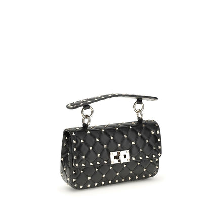 Valentino Garavani Black Leather Handbag