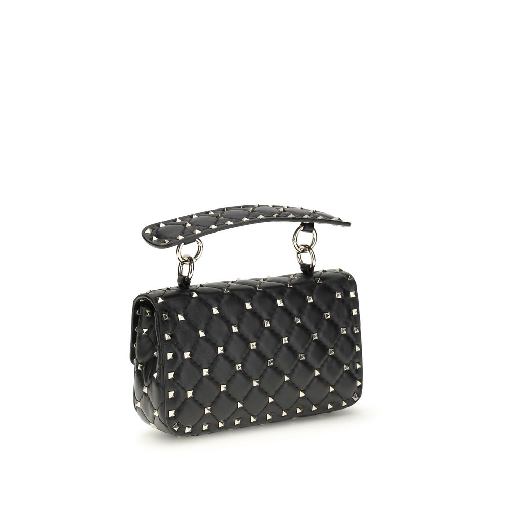 Valentino Garavani Black Leather Handbag