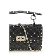 Valentino Garavani Black Leather Handbag