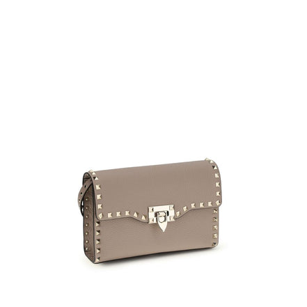 Borsa a spalla Valentino Garavani in pelle di vitello multicolore Bos Taurus