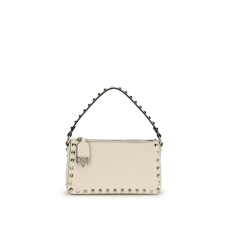 Valentino Garavani Beige Calf Leather Shoulder Bag