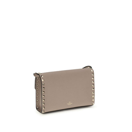 Borsa a spalla Valentino Garavani in pelle di vitello multicolore Bos Taurus
