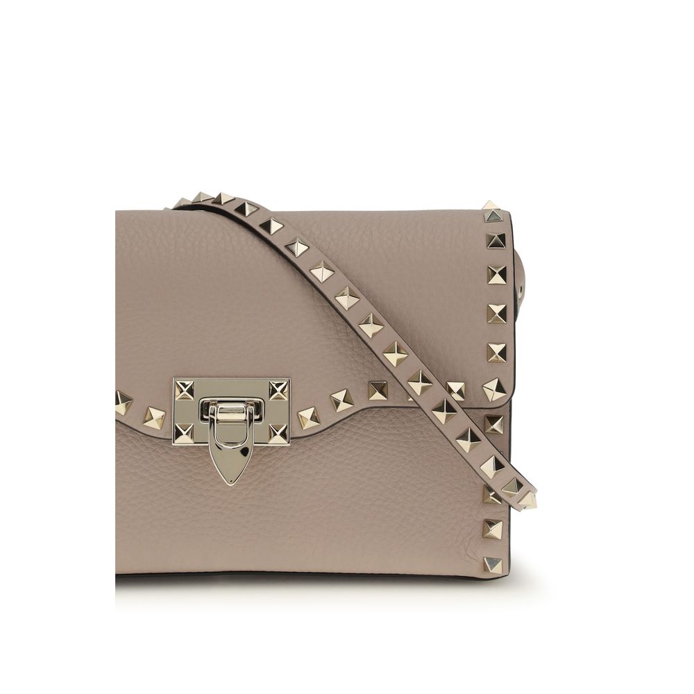 Borsa a spalla Valentino Garavani in pelle di vitello multicolore Bos Taurus