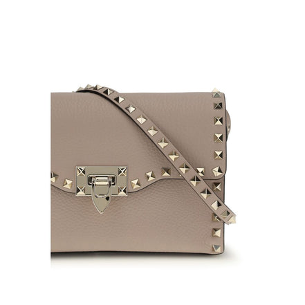Borsa a spalla Valentino Garavani in pelle di vitello multicolore Bos Taurus