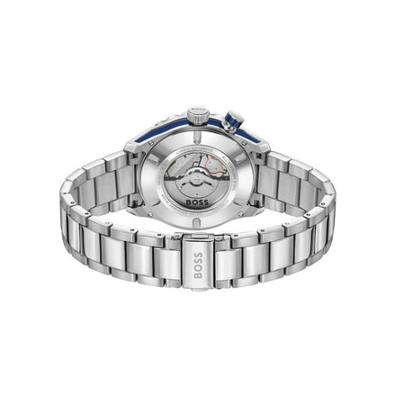 Orologio elegante Hugo Boss in acciaio inossidabile grigio