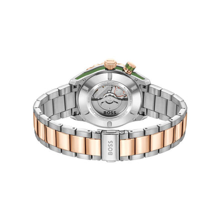 Montre de soirée Hugo Boss en acier inoxydable gris