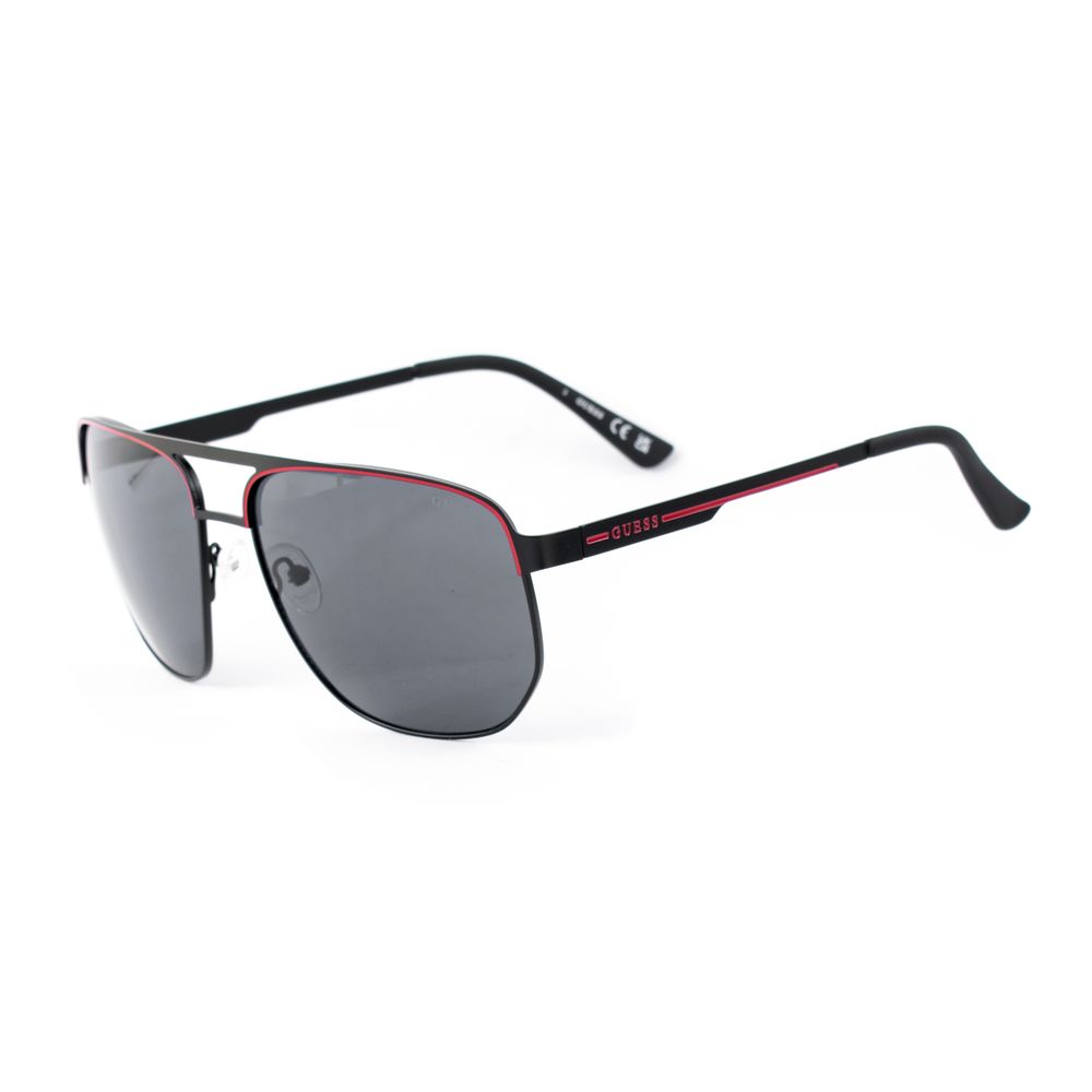 Lunettes de soleil Guess en métal noir