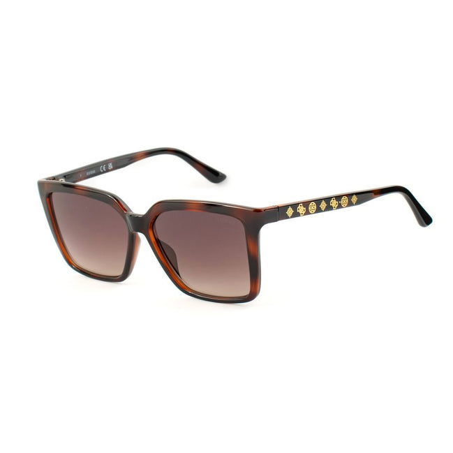 Lunettes de soleil Guess en résine marron