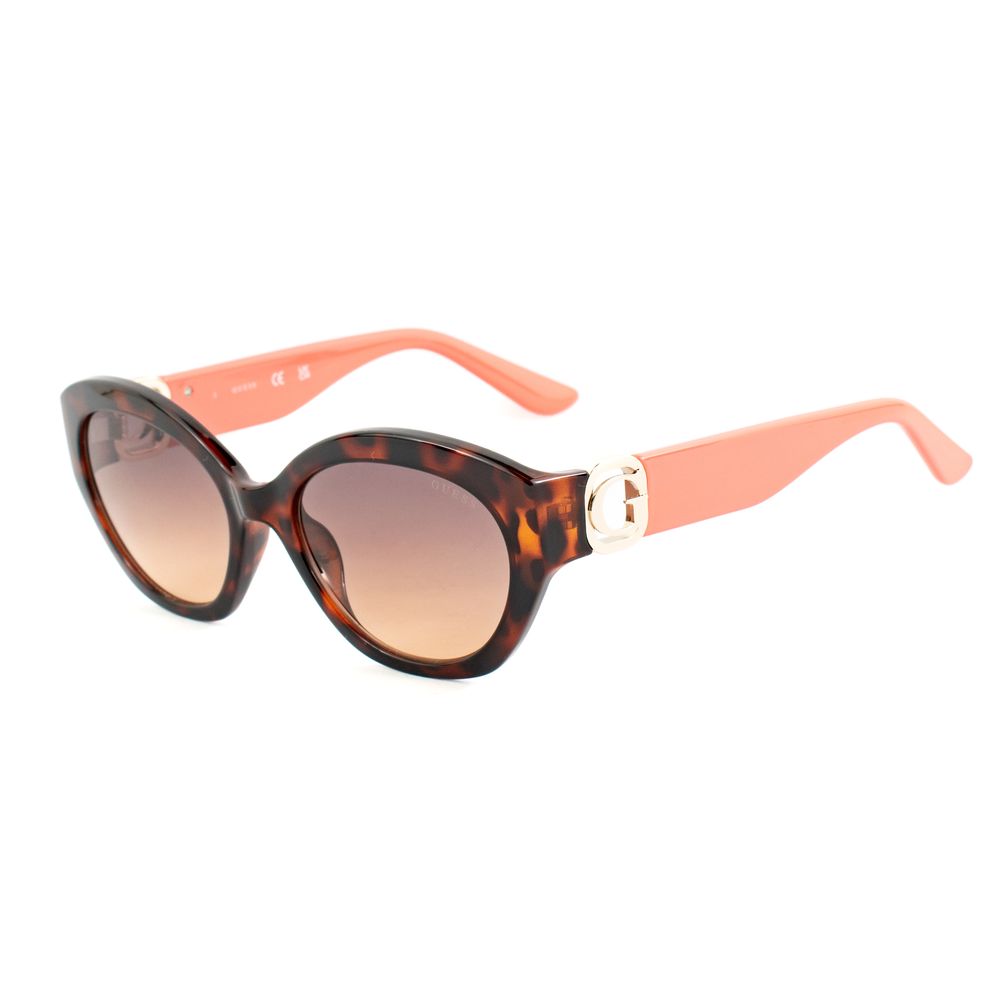 Lunettes de soleil Guess en résine marron