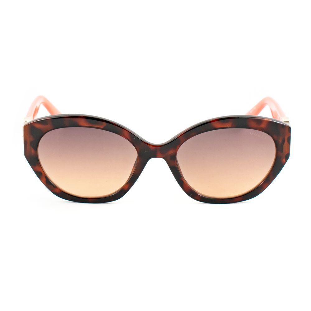 Lunettes de soleil Guess en résine marron