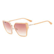 Lunettes de soleil Guess en résine beige