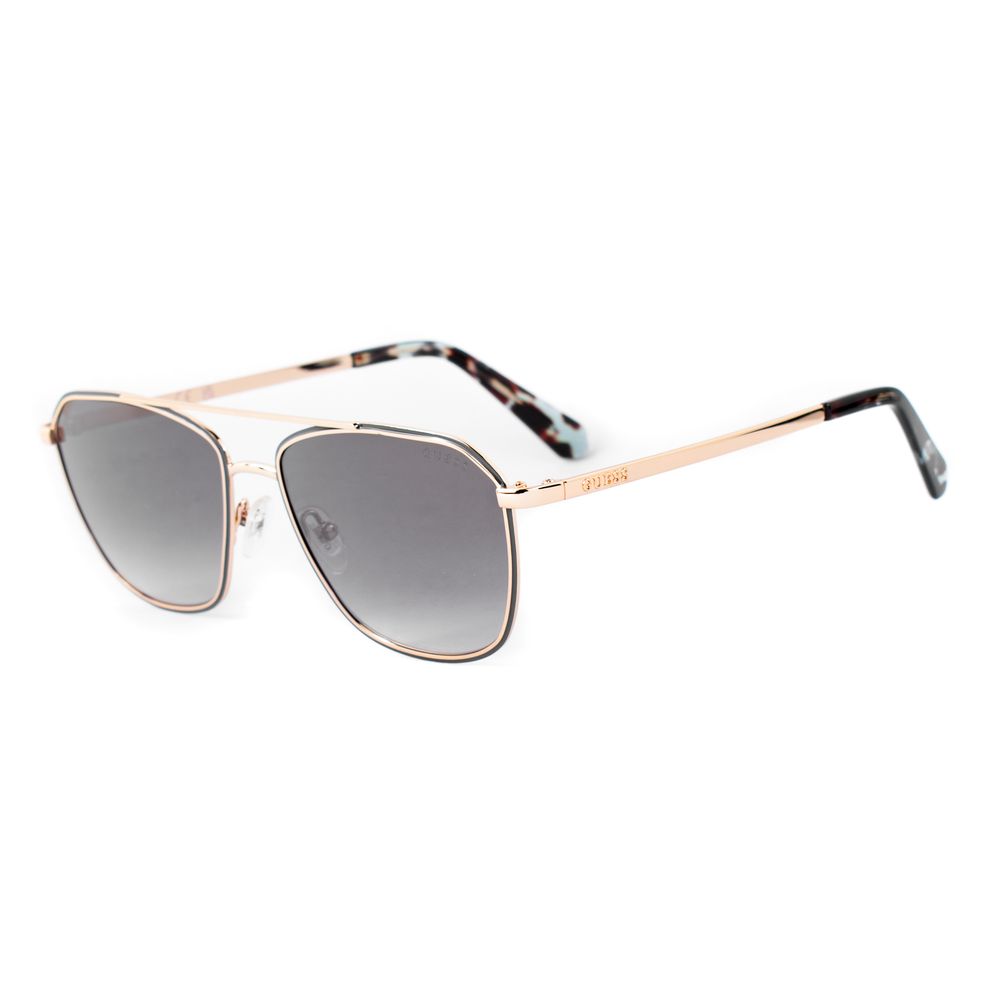 Occhiali da sole Guess con montatura in metallo dorato