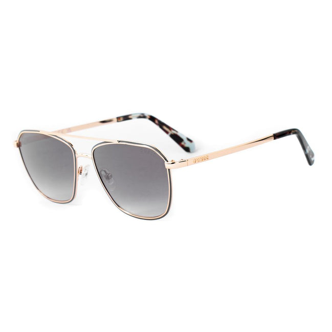 Occhiali da sole Guess con montatura in metallo dorato