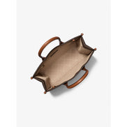 Michael Kors Brown Leather Shoulder Bag