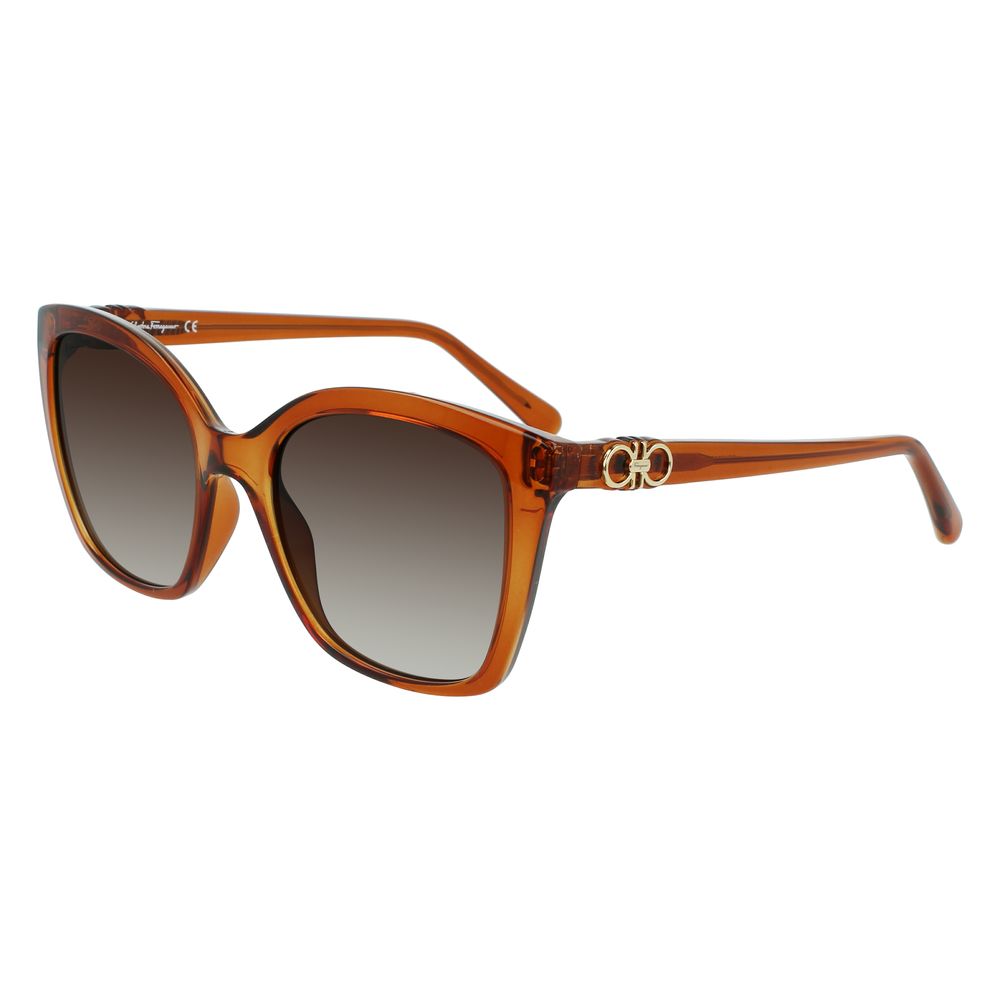 Ferragamo Brown Sunglasses