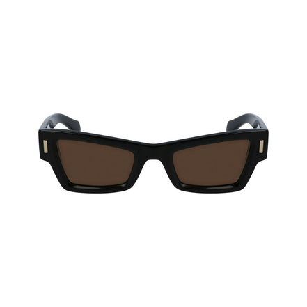 Occhiali da sole Ferragamo neri in acetato