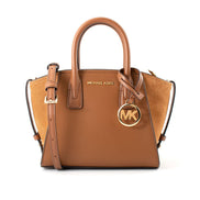 Borsa a mano Michael Kors in pelle marrone