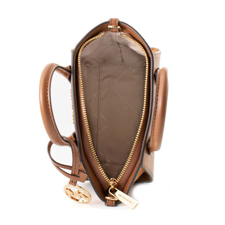 Borsa a mano Michael Kors in pelle marrone