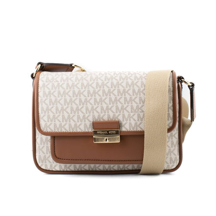 Borsa a tracolla Michael Kors in tela beige