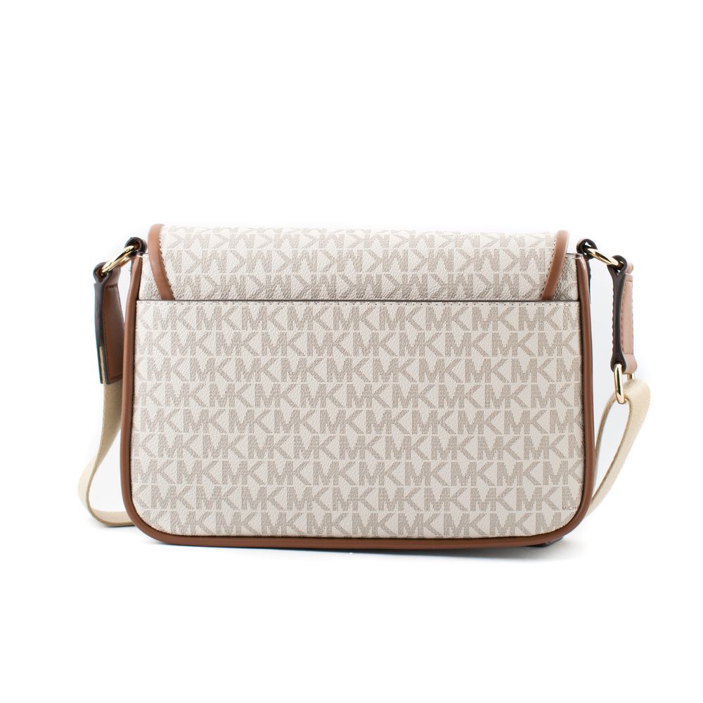 Borsa a tracolla Michael Kors in tela beige
