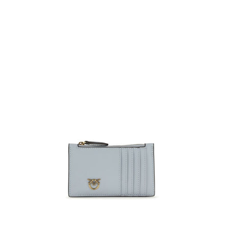 PINKO Blue Love Birds Card Holder