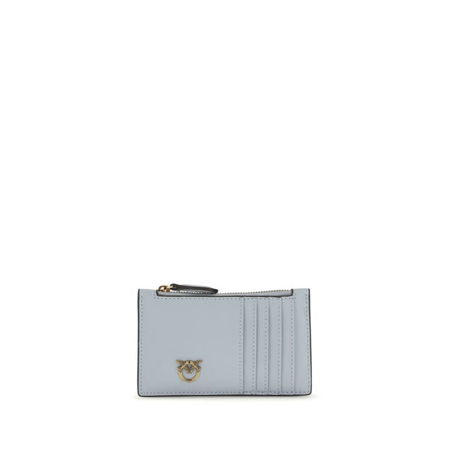 PINKO Blue Love Birds Card Holder