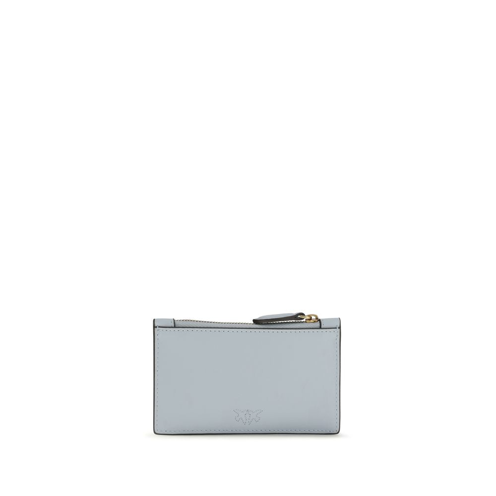 PINKO Blue Love Birds Card Holder