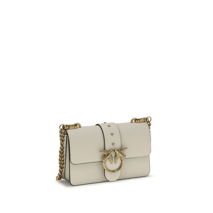 PINKO Beige Love One Small Shoulder Bag