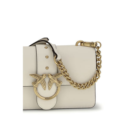 PINKO Beige Love One Small Shoulder Bag