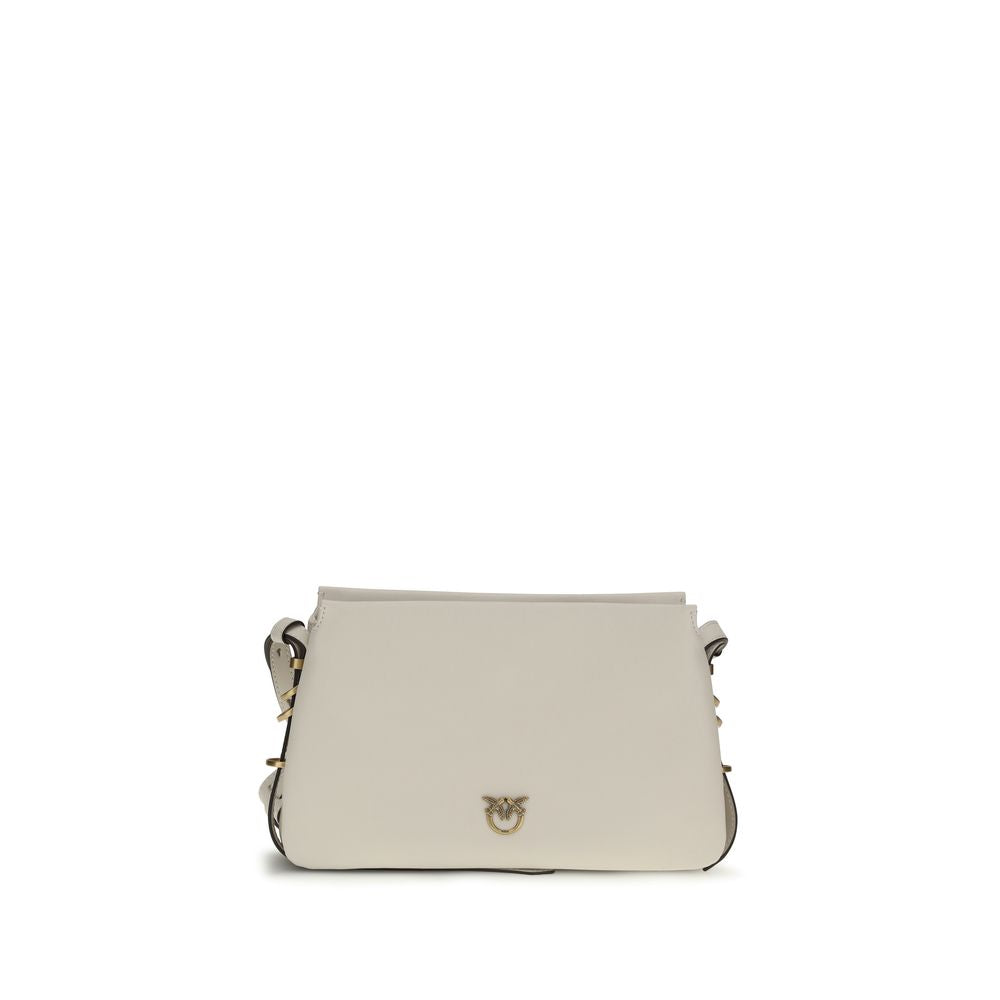 PINKO White One Two Three Mini Shoulder Bag