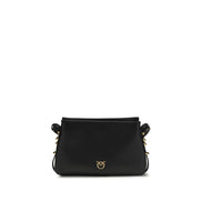 PINKO Black One Two Three Mini Shoulder Bag