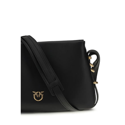 PINKO Black One Two Three Mini Shoulder Bag