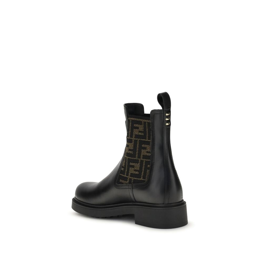 Fendi Black Ankle Boots