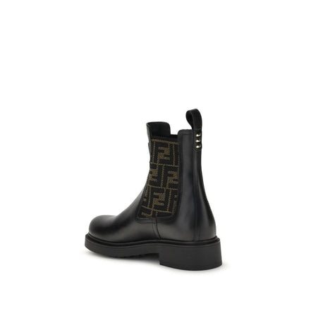 Fendi Black Ankle Boots