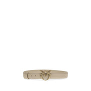 PINKO Beige Love Berry Belt