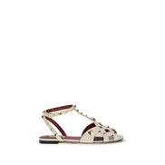 Valentino Garavani Beige Flat Sandals