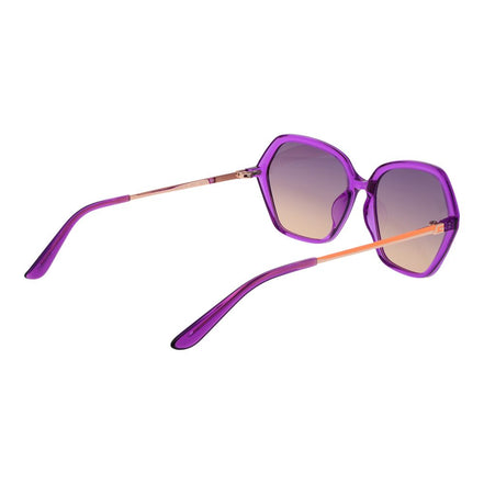 Occhiali da sole Guess in plastica viola