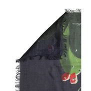 Sciarpa Uomo Dolce & Gabbana Multicolor Taormina in Modal 130cm x 130cm