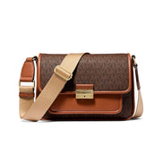 Borsa a tracolla Michael Kors in tela marrone