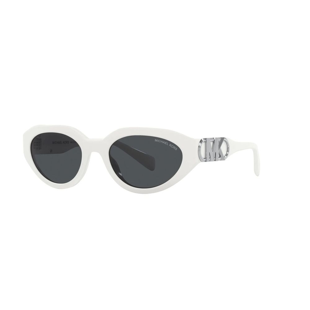 Occhiali da sole Michael Kors in acetato bianco