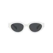 Occhiali da sole Michael Kors in acetato bianco