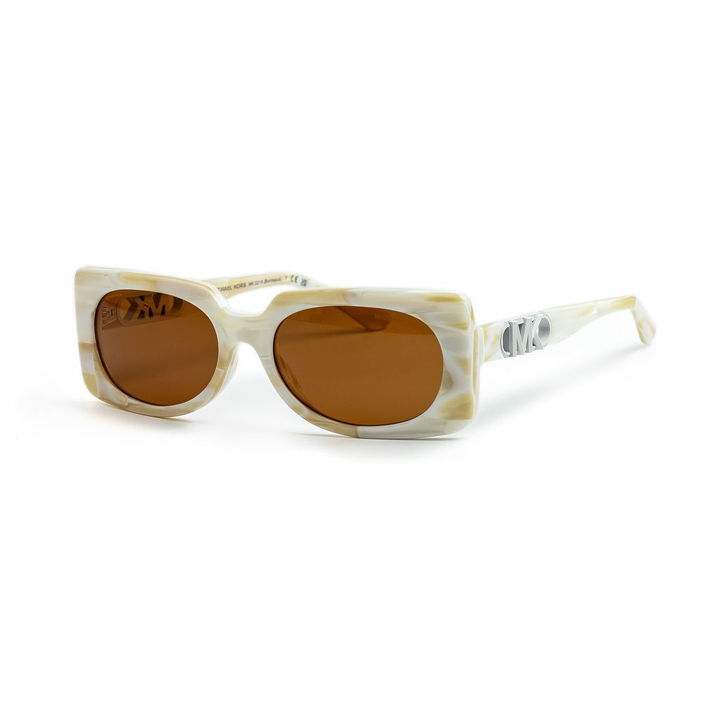 Occhiali da sole Michael Kors in acetato beige