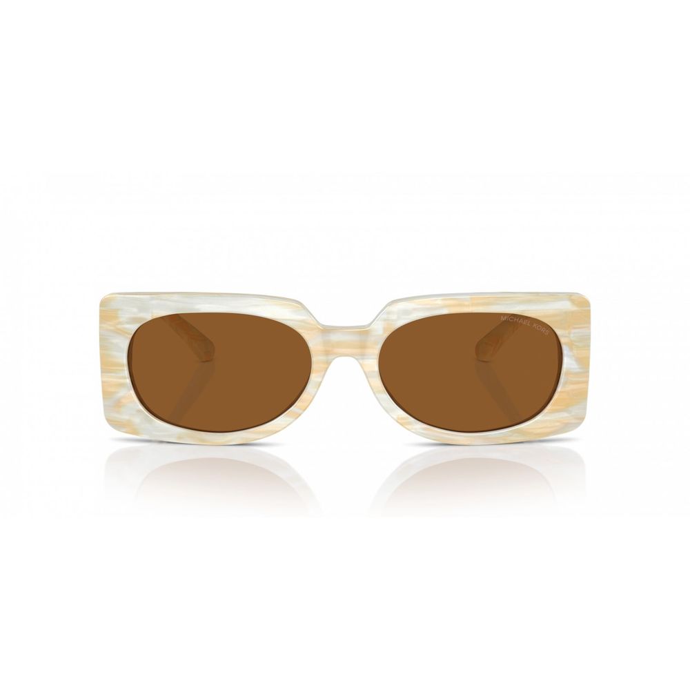 Occhiali da sole Michael Kors in acetato beige