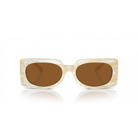 Occhiali da sole Michael Kors in acetato beige