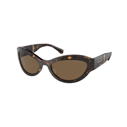 Occhiali da sole Michael Kors in acetato marrone