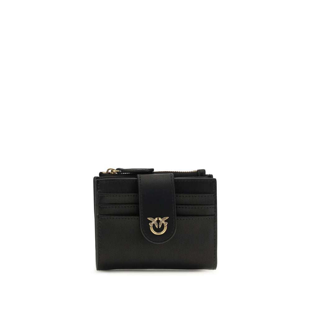 PINKO Black Logo Wallet