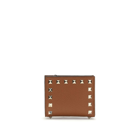 Valentino Garavani Brown Leather Wallet
