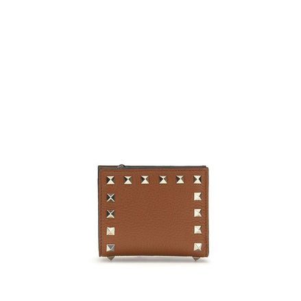 Valentino Garavani Brown Leather Wallet