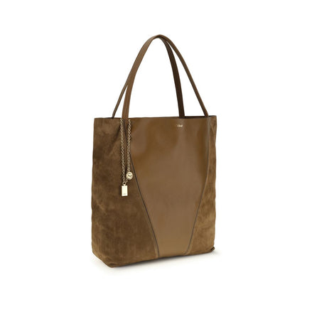 Chloé Brown Calf Leather Shoulder Bag