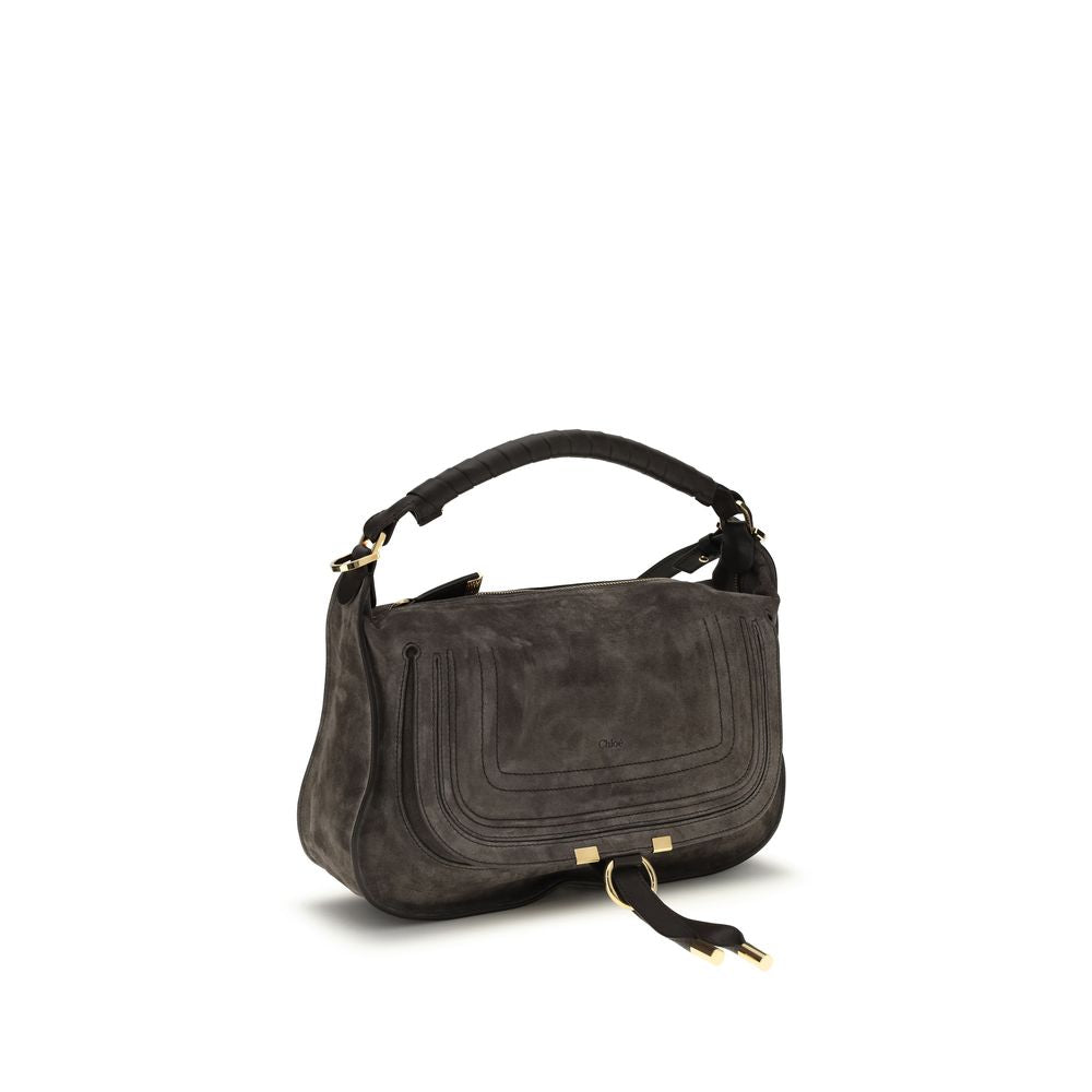 Chloé Brown Marcie Small Shoulder Bag